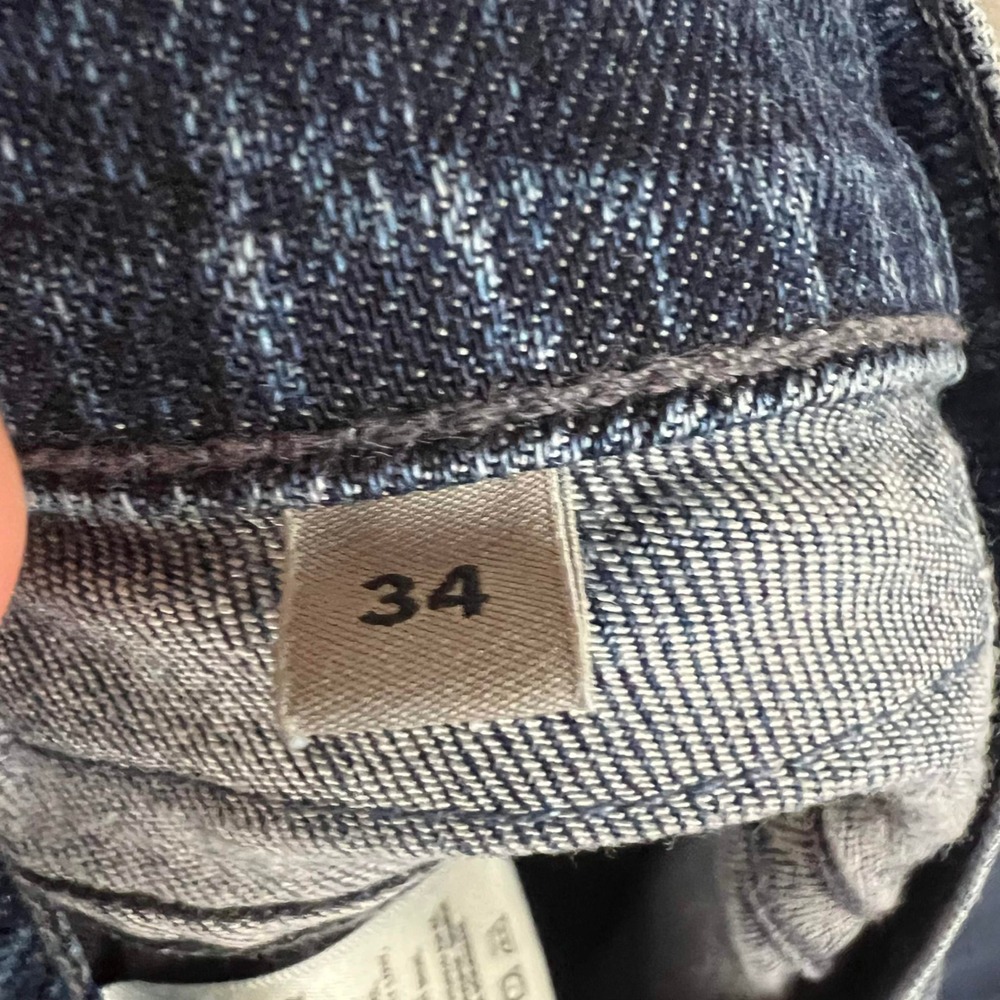 Citizens of Humanity Sid Regular Straight Jeans Mens 34 Dark Wash Patina - Picture 7 of 11